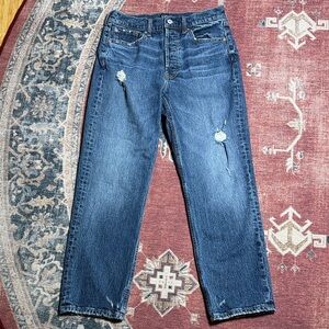 GAP High Rise Cheeky Straight Jeans Size 28*